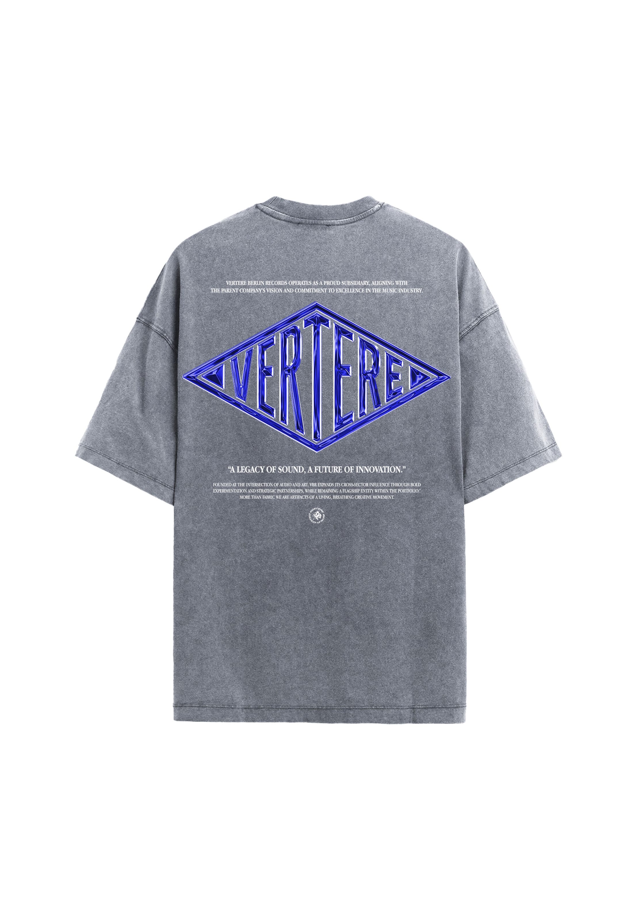 Vertere Berlin Shirt 'Corporate' in Grey