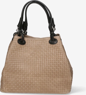 CHICCA BORSE Handbag in Beige: front