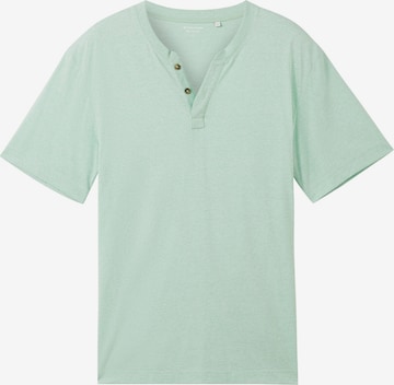 T-Shirt TOM TAILOR en vert : devant