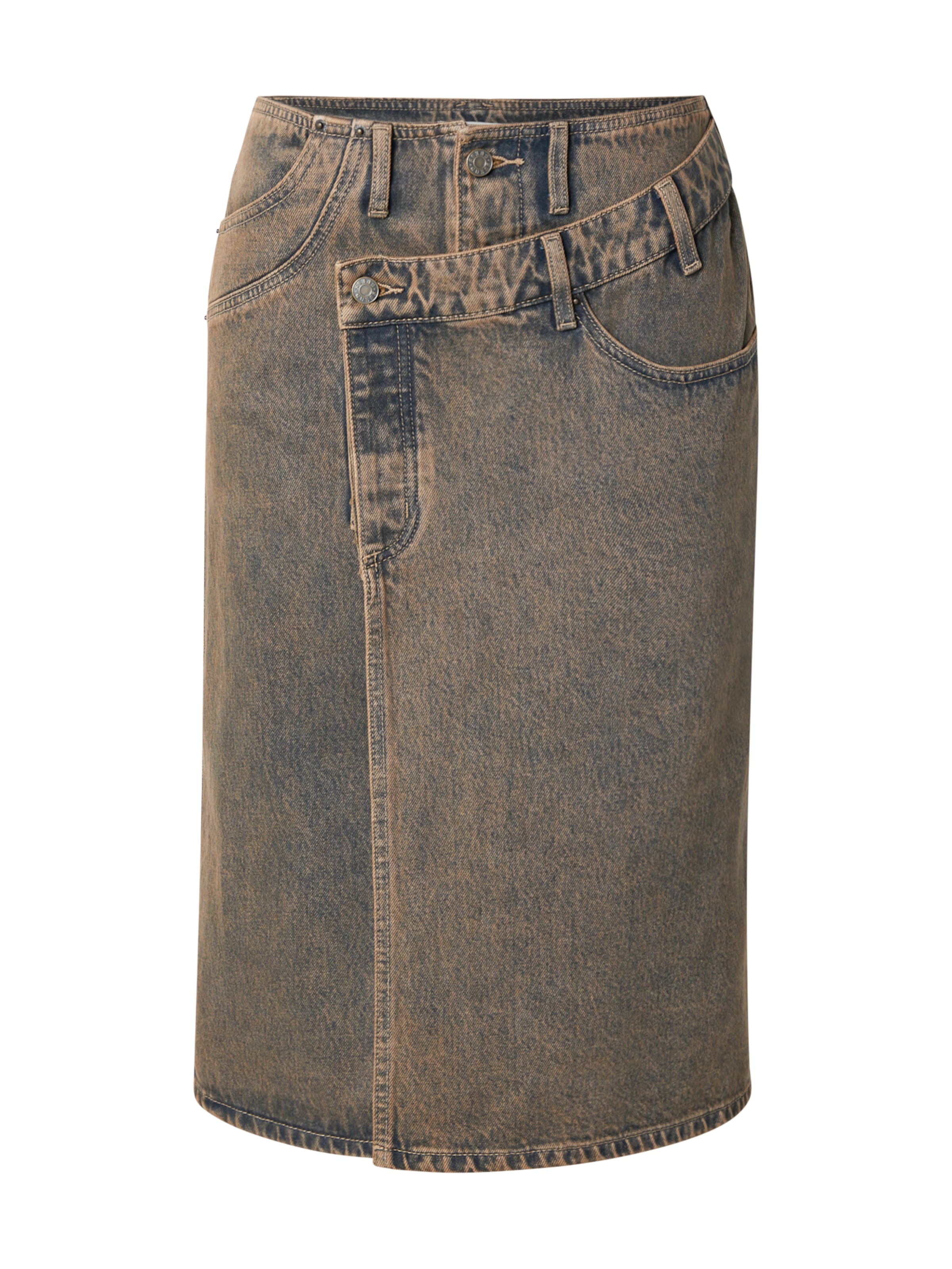 GUESS Originals Skirt 'GO' in Brown: front