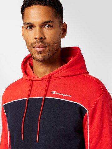 Sweat-shirt Champion Authentic Athletic Apparel en rouge