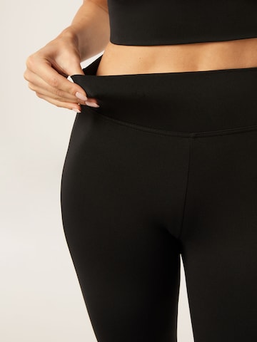 CALZEDONIA Flared Pants 'First Class' in Black