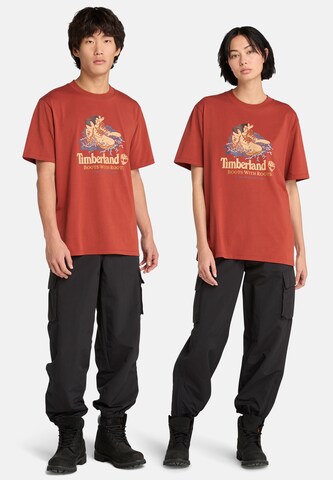 T-Shirt TIMBERLAND en orange