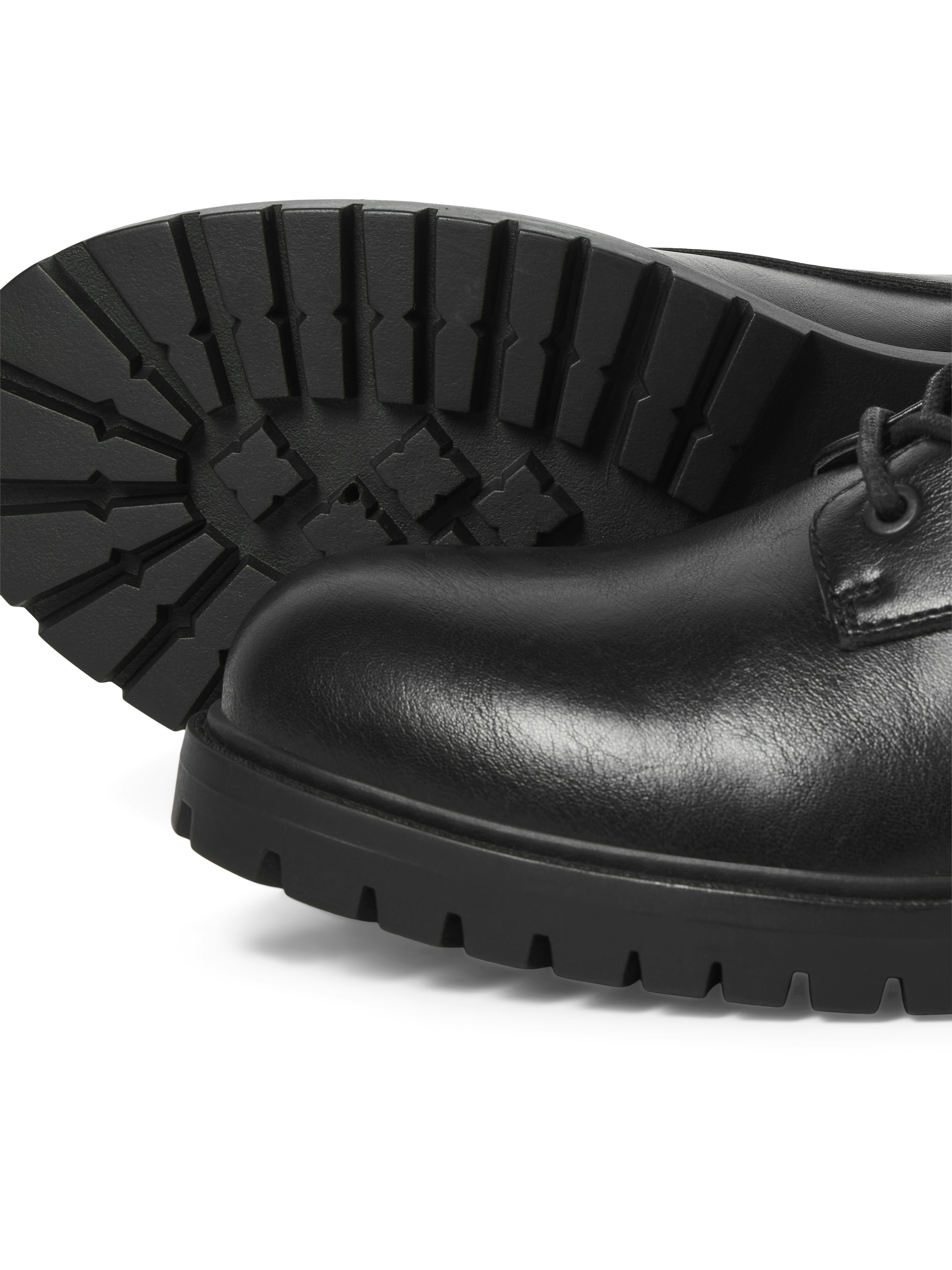 Bottines à lacets 'JFWBRANDON' JACK & JONES en noir