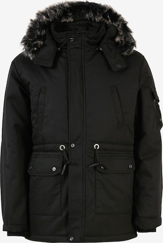 Buratti Winter Jacket in Black: front