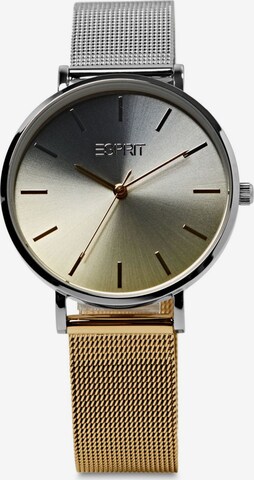 ESPRIT Analoog horloge in Goud: voorkant