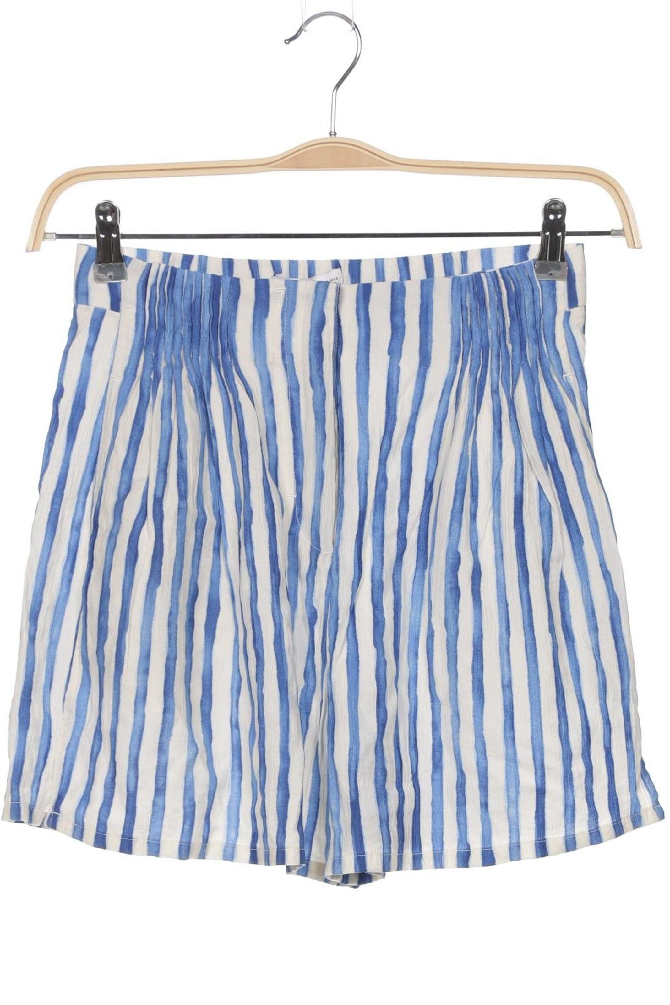MANGO Shorts in S in Blue: front