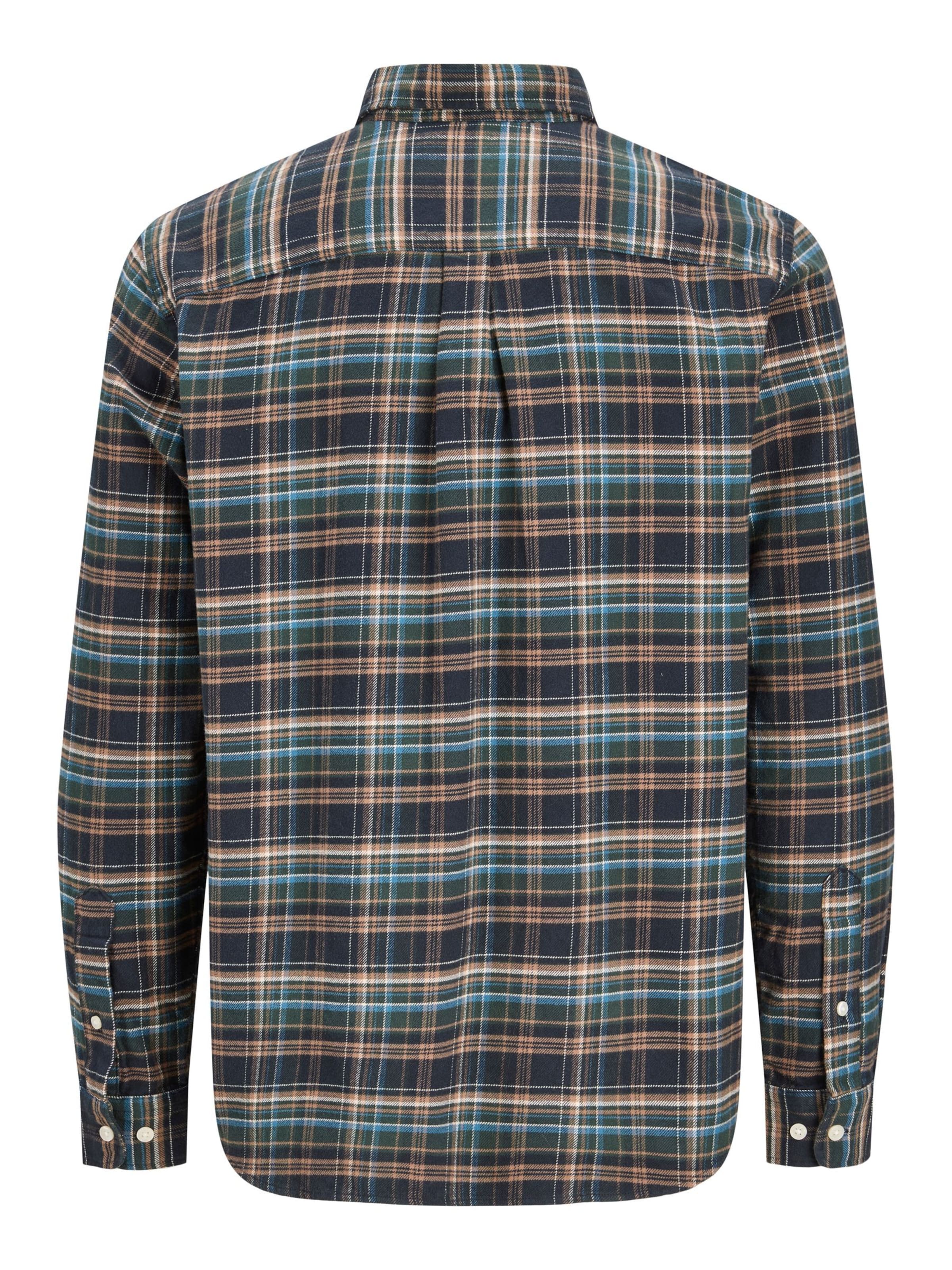 JACK & JONES Regular Fit Hemd in Grün