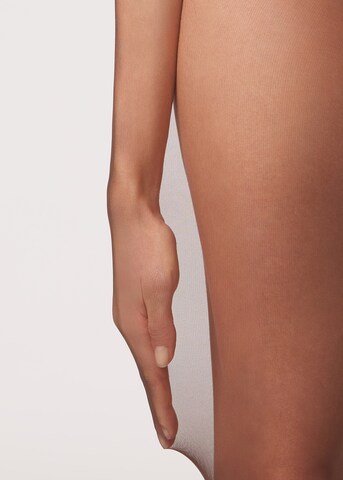 CALZEDONIA Tights in Brown