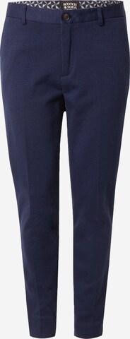 SCOTCH & SODA Slim fit Chino trousers 'Mott' in Blue: front