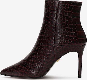 Kazar Enkellaarsjes in Rood: voorkant