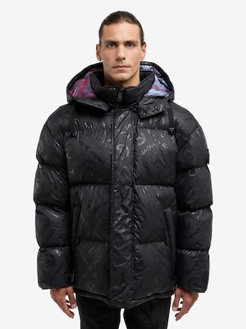 Carlo Colucci Winter Jacket 'De Zanet' in Black: front