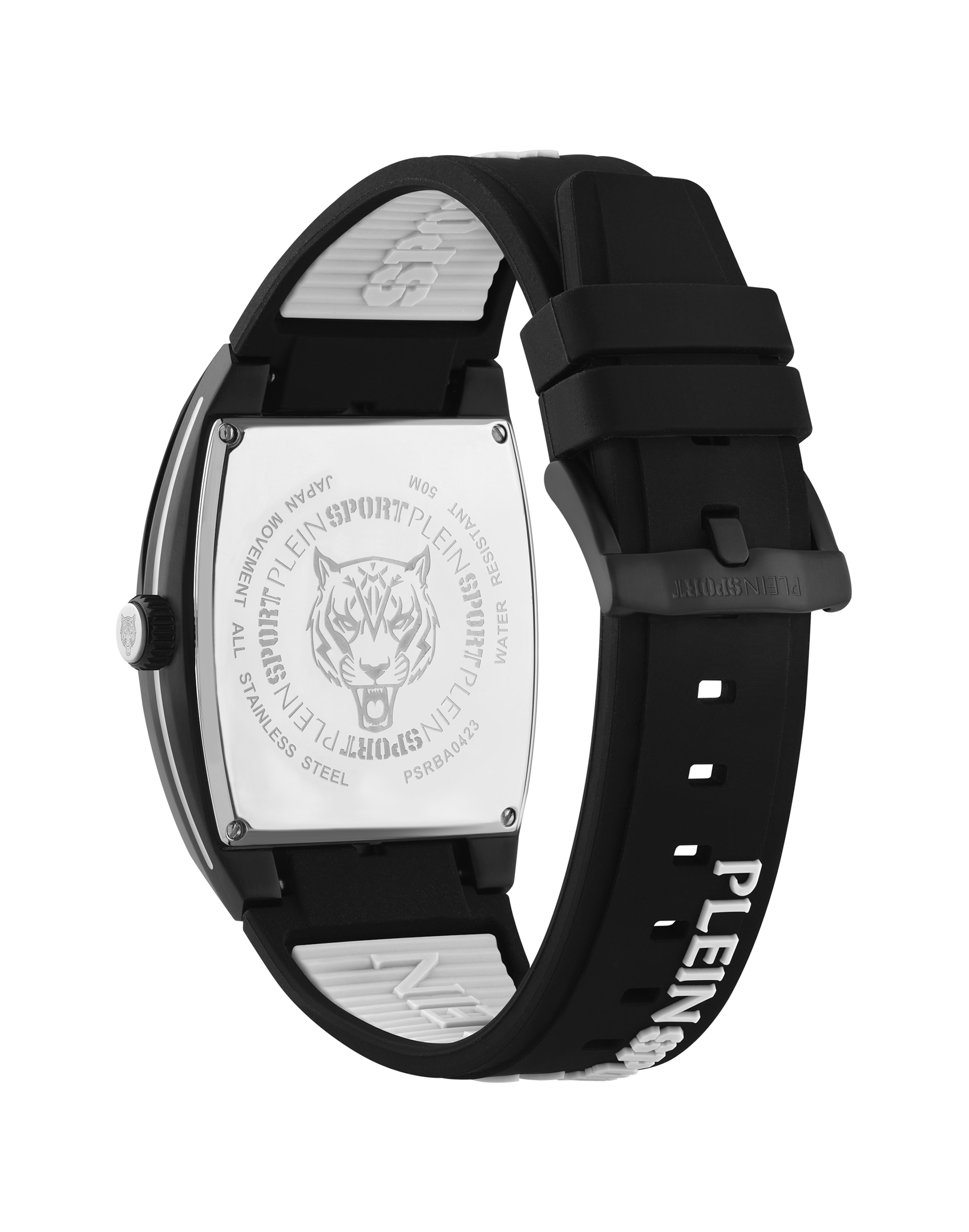 Plein Sport Analoog horloge 'Gaze' in Zwart