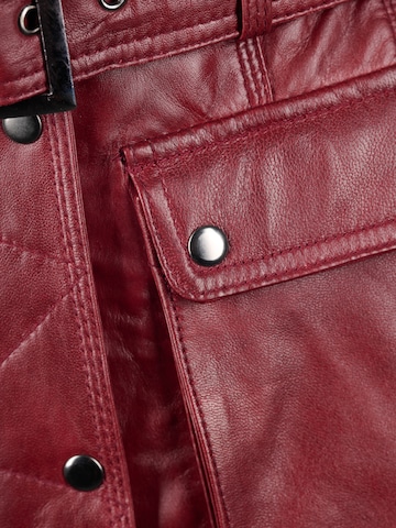 JCC Lederjacke in Rot