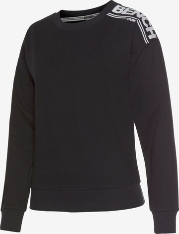 BENCH Sweatshirt i svart