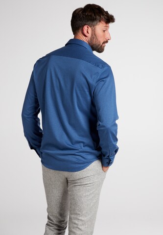 ETERNA Regular fit Zakelijk overhemd in Blauw