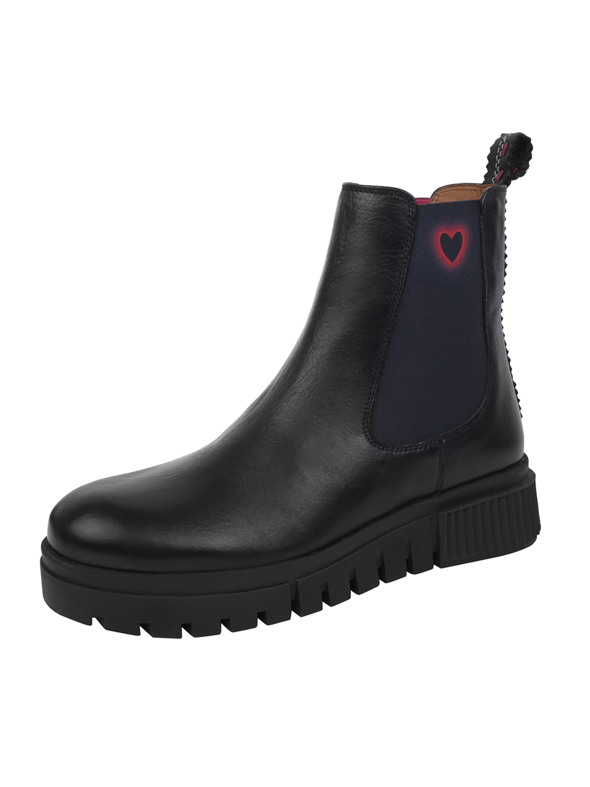 Crickit Chelsea boots 'NAELLE' in Zwart: voorkant