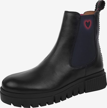 Crickit Chelsea Boots 'NAELLE' in Schwarz: Vorderseite