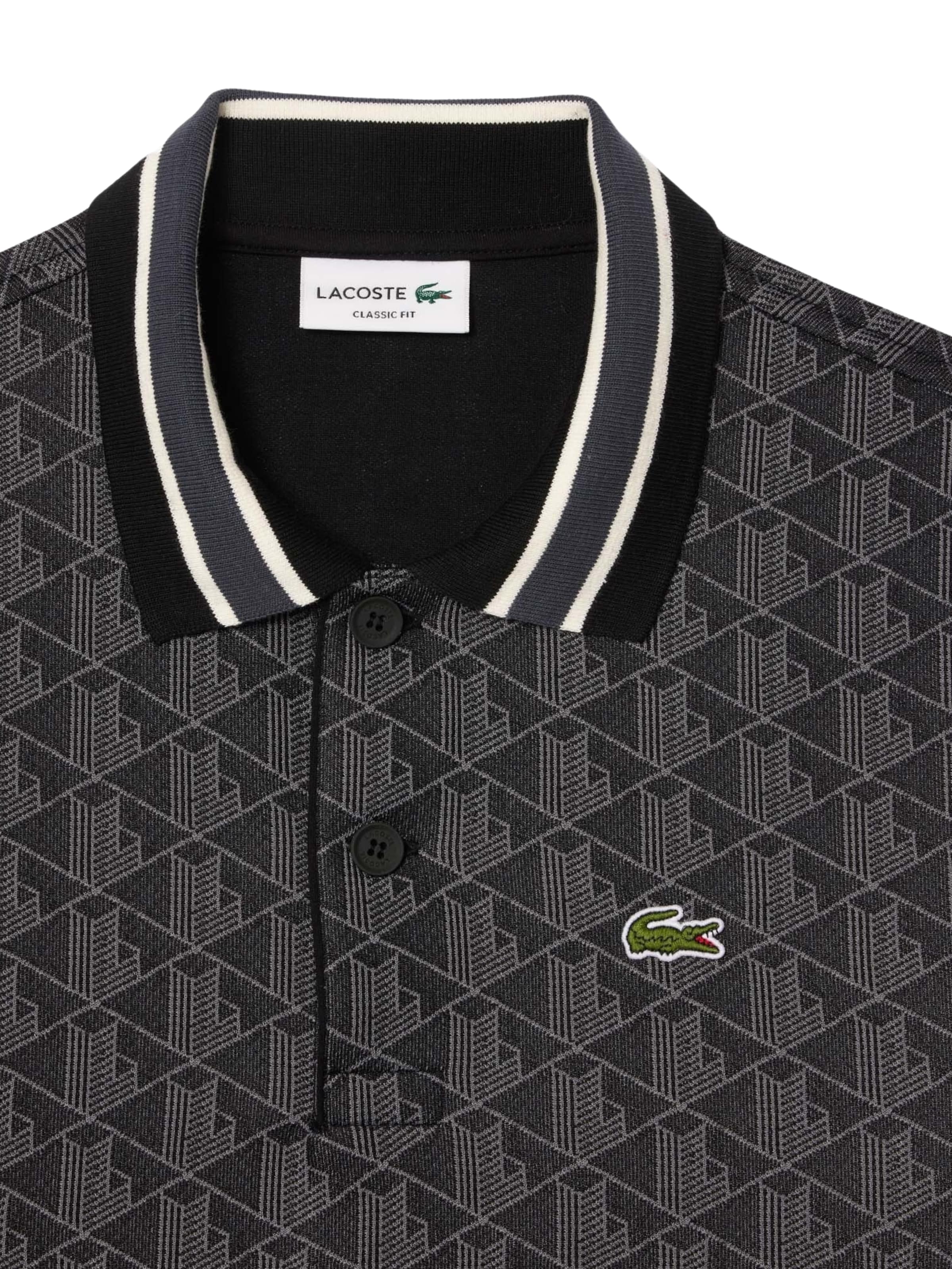 LACOSTE Poloshirt in Schwarz