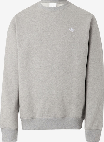 ADIDAS ORIGINALSSweater majica 'ESS' - siva boja: prednji dio