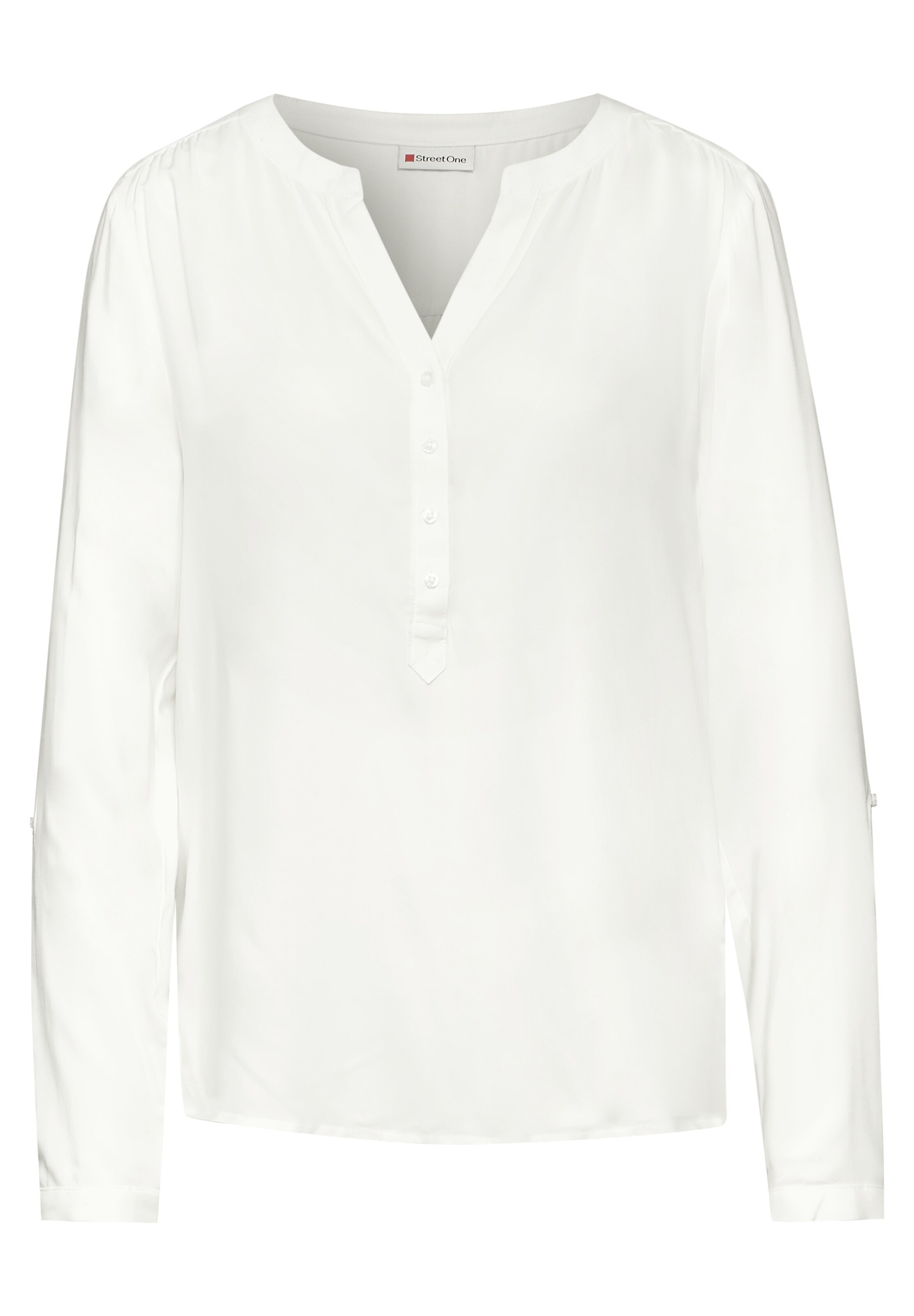 STREET ONE Bluse in Weiß: Vorderseite