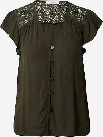 ABOUT YOU Blouse 'Denise' in Green: front