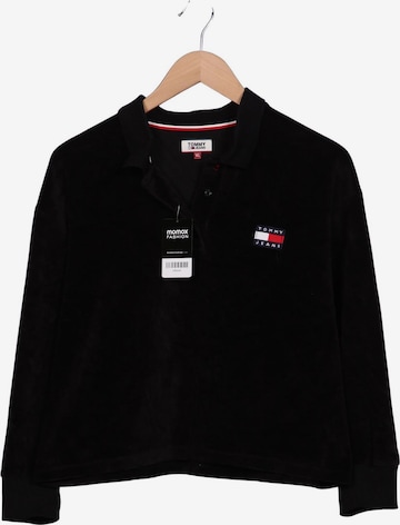 Tommy Jeans Poloshirt XL in Schwarz: Vorderseite