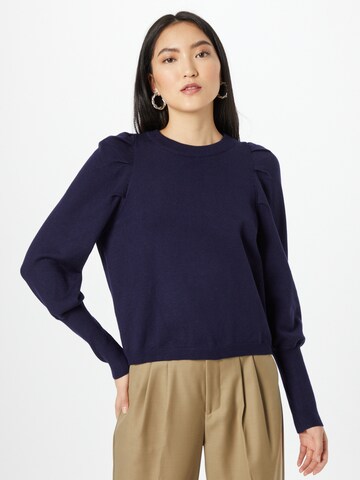 Lollys Laundry Sweater 'Priscilla' in Blue: front