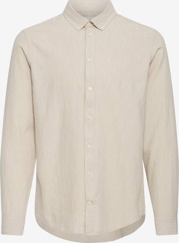 Casual Friday Button Up Shirt ' CFAnton ' in Beige: front