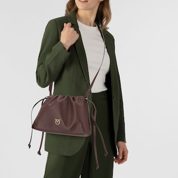 Borsa a sacco di PINKO in marrone