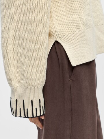 Pullover 'OBJPose' di OBJECT in beige