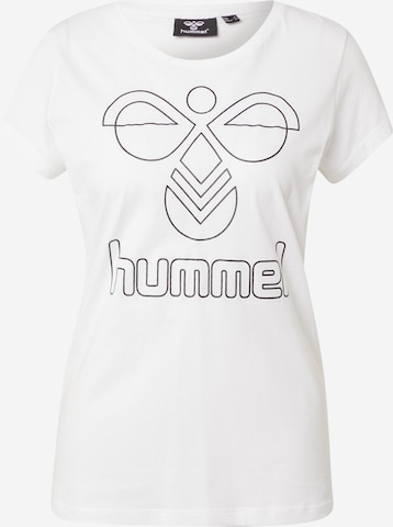 Hummel Functioneel shirt 'Senga' in Wit: voorkant
