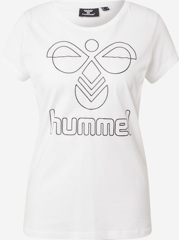 T-shirt fonctionnel 'Senga' Hummel en blanc : devant