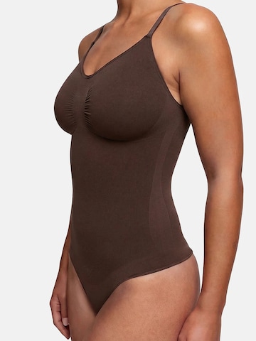 cfab - Body moldeador 'Bodysuit Sculpting Shapewear mit Slip' en marrón