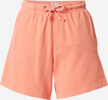 Pantalon BILLABONG en orange : devant