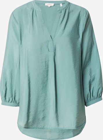 s.Oliver Blouse in Groen: voorkant