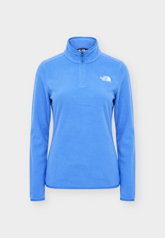 THE NORTH FACE Sportpullover 'GLACIER' in Blau: Vorderseite