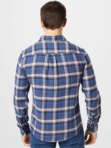 BLEND Slim fit Skjorta i blå