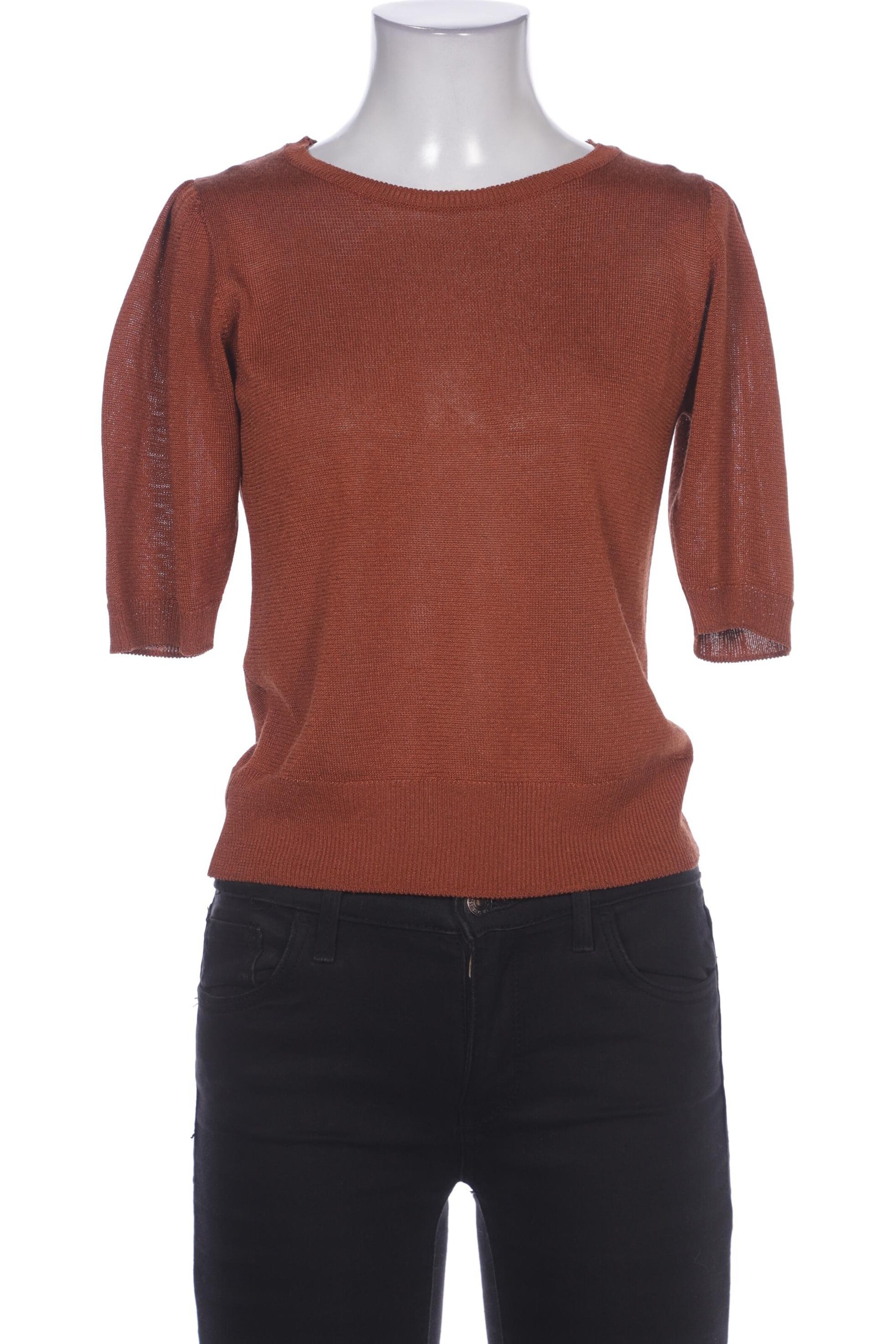 HALLHUBER Sweater & Cardigan in S in Brown: front