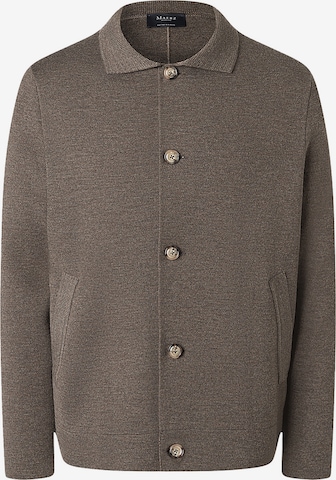 Vestes en maille MAERZ Muenchen en marron : devant