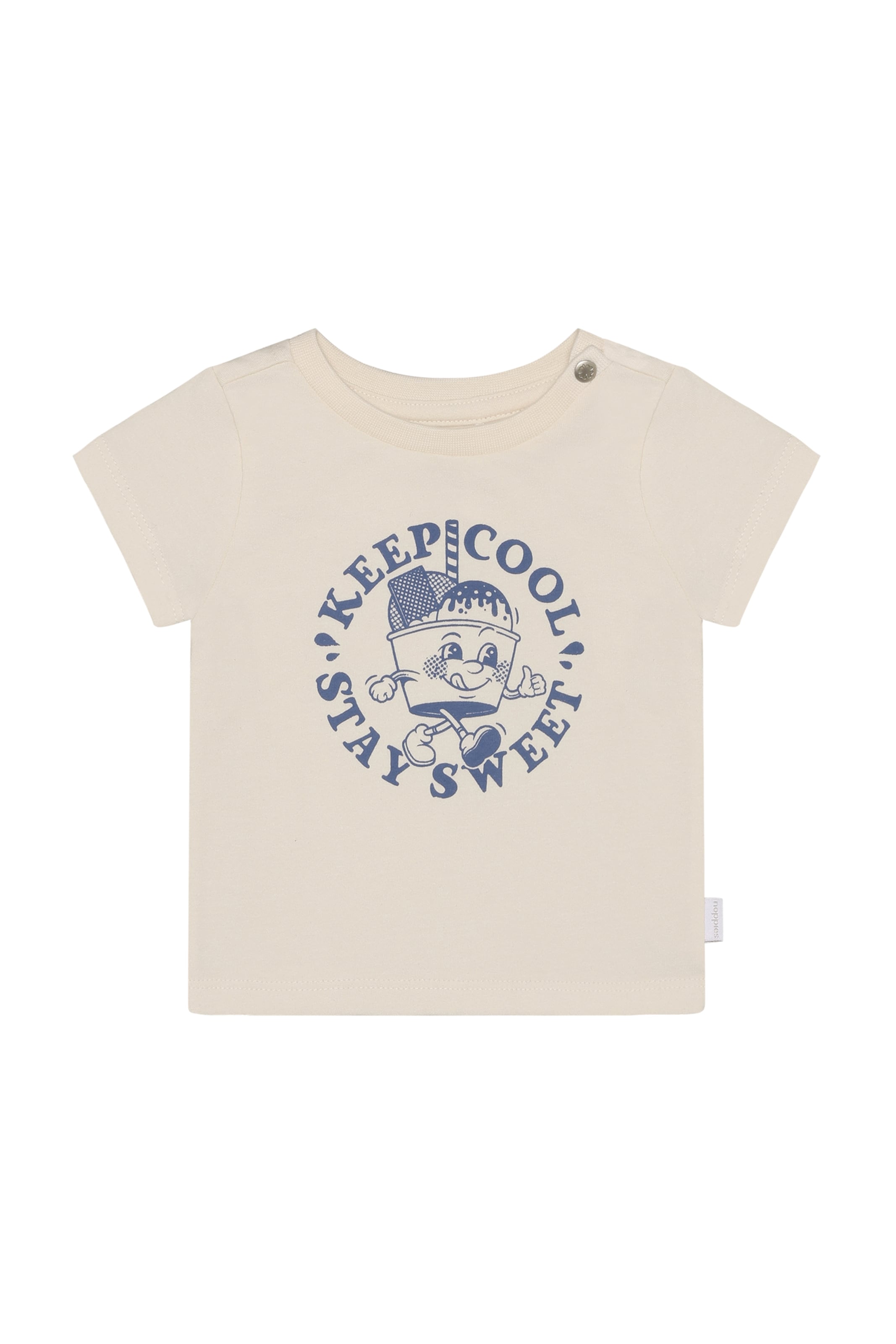 Noppies Shirt in Wit: voorkant