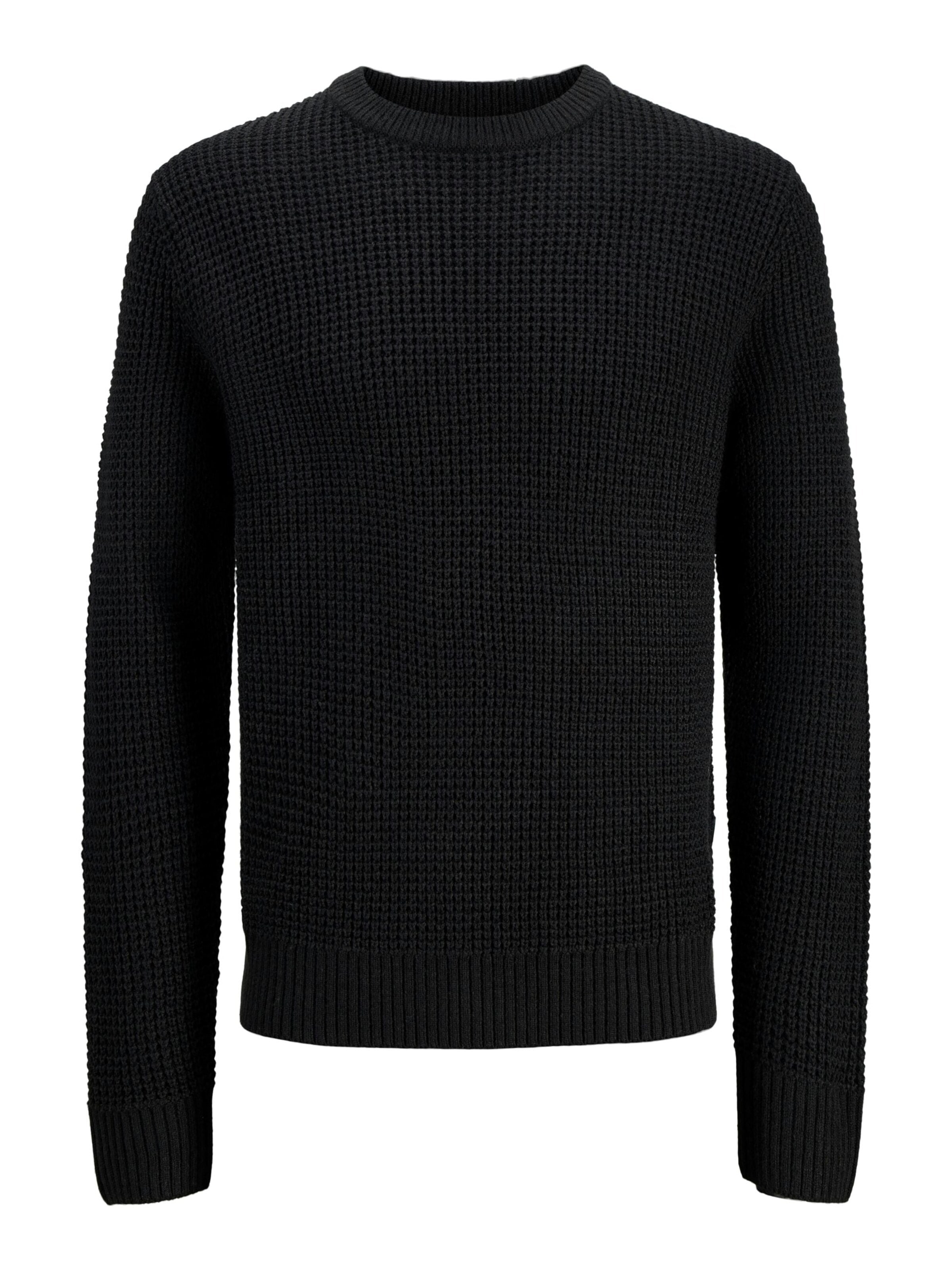 JACK & JONES Pullover i S i sort, Produktvisning