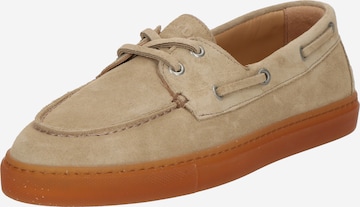 Chaussure basse Copenhagen Studios en beige : devant