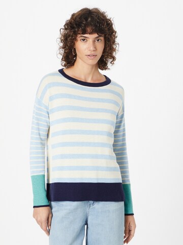 WHITE STUFF - Jersey 'OLIVE ' en azul: frente