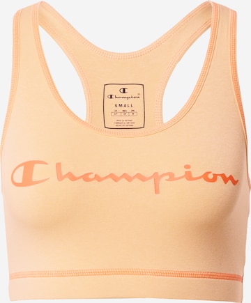 Champion Authentic Athletic Apparel Sport bh in Oranje: voorkant