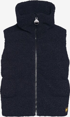 Barbour International Vest 'Maguire' in Blue: front