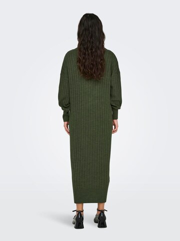 ONLY Knitted dress 'NEW TESSA' in Green