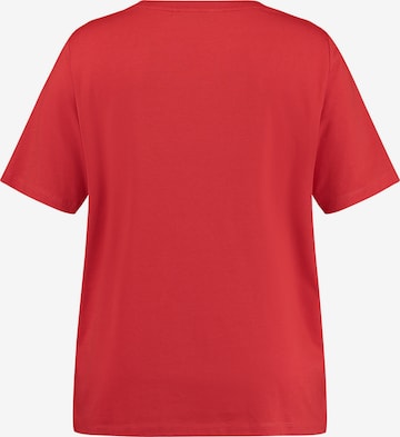 SAMOON T-Shirt in Rot