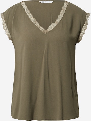 ONLY Blouse 'JASMINA' in Groen: voorkant