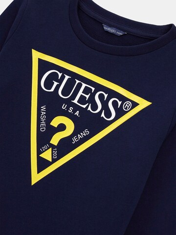 GUESS Sweatshirt in Blauw